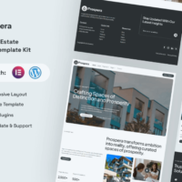 Prospera - Luxury Real Estate Elementor Template Kit, Elementor Template Kit, Prospera Elementor Template Kit - Free Download
