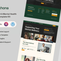 Psychona - Psychologist & Mental Health Elementor Template Kit, Elementor Template Kit, Psychona Elementor Template Kit - Free Download