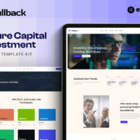 Pullback - Venture Capital & Investment Elementor Template Kit, Elementor Template Kit, Pullback Elementor Template Kit - Free Download