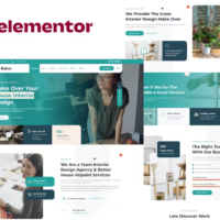Raiou - House Interior Design & Repaint Elementor Template Kit, Elementor Template Kit, Raiou Elementor Template Kit - Free Download