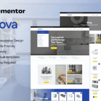 Renova - Template kit for Kitchen & Bathroom Store Elementor Template Kit, Elementor Template Kit, Renova Elementor Template Kit - Free Download