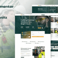 Revoltz - Electrical Installation & Maintenance Elementor Template Kit, Elementor Template Kit, Revoltz Elementor Template Kit - Free Download