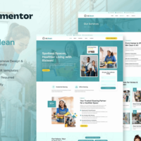 Riclean - Cleaning Service Company Elementor Template Kit, Elementor Template Kit, Riclean Elementor Template Kit - Free Download