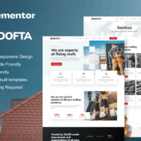 Roofta - Template kit for roof services Elementor Template Kit, Elementor Template Kit, Roofta Elementor Template Kit - Free Download