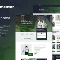 Runpest - Pest Control Service Elementor Template Kit, Elementor Template Kit, Runpest Elementor Template Kit - Free Download