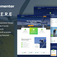 SERE - Template kit for Solar Energy & Renewable Energy Elementor Template Kit, Elementor Template Kit, SERE Elementor Template Kit - Free Download