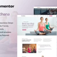 Sadhana - Template Kit for Yoga Teacher & Studio Elementor Template Kit, Elementor Template Kit, Sadhana Elementor Template Kit - Free Download
