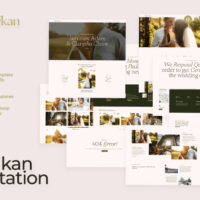 Sahkan template kit Elementor Template Kit Cover