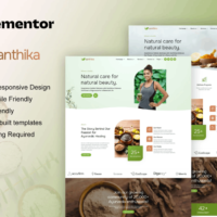 Santhika - Template kit for Ayurveda Services Elementor Template Kit, Elementor Template Kit, Santhika Elementor Template Kit - Free Download