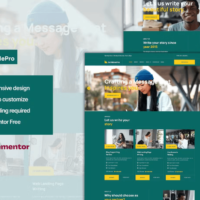 ScribblePro - Writing Service Elementor Template Kit, Elementor Template Kit, ScribblePro Elementor Template Kit - Free Download