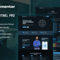 SentinelPro - Template Kit for IT & Cyber Security Elementor Template Kit, Elementor Template Kit, SentinelPro Elementor Template Kit - Free Download