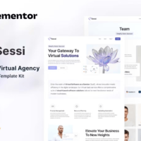 Sessi Elementor Template Kit, Elementor Template Kit, Sessi Elementor Template Kit - Free Download
