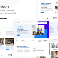 Seventech Elementor Template Kit, Elementor Template Kit, Seventech Elementor Template Kit - Free Download