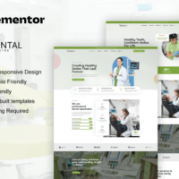 Shinental - Template kit for dental clinic Elementor Template Kit, Elementor Template Kit, Shinental Elementor Template Kit - Free Download