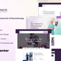 Sifoxen - Chiropractic & Physiotherapy Elementor Template Kit, Elementor Template Kit, Sifoxen Elementor Template Kit - Free Download