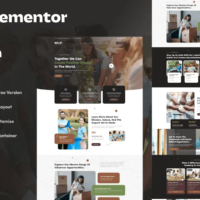 Socin - Volunteer & Charity Elementor Template Kit, Elementor Template Kit, Socin Elementor Template Kit - Free Download
