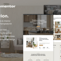 Spacion - Architecture & Interior Elementor Template Kit, Elementor Template Kit, Spacion Elementor Template Kit - Free Download