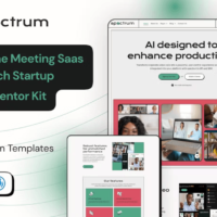 Spectrum Online Meeting Saas & Tech Startup Elementor Template Kit, Elementor Template Kit, Spectrum Elementor Template Kit - Free Download