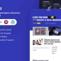 Stellix - Creative Digital Agency Elementor Template Kit, Elementor Template Kit, Stellix Elementor Template Kit - Free Download
