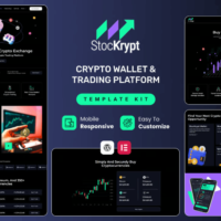 StocKrypt Elementor Template Kit, Elementor Template Kit, StocKrypt Elementor Template Kit - Free Download