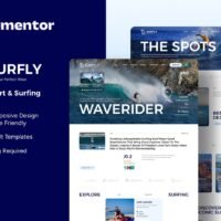 Surfly Elementor Template Kit, Elementor Template Kit, Surfly Elementor Template Kit - Free Download
