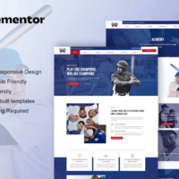 SwiftBall - Template kit for Baseball Club Elementor Template Kit, Elementor Template Kit, SwiftBall Elementor Template Kit - Free Download