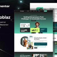 Taoblaz - Business Coach & Consulting Elementor Template Kit Cover