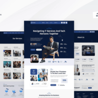 Technoz - Tech Company & IT Services Elementor Template Kit, Elementor Template Kit, Technoz Elementor Template Kit - Free Download