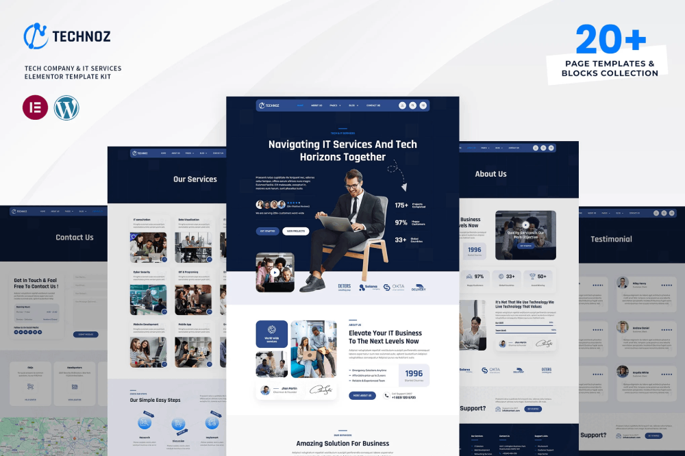 Technoz - Tech Company & IT Services Elementor Template Kit 1 Technoz - Tech Company & IT Services Elementor Template Kit, Elementor Template Kit, Technoz Elementor Template Kit - Free Download