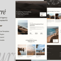 Tourre - Travel & Tour Agency Elementor Template Kit, Elementor Template Kit, Tourre Elementor Template Kit - Free Download