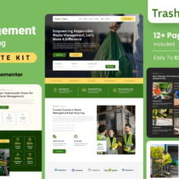 TrashCure Elementor Template Kit, Elementor Template Kit, TrashCure Elementor Template Kit - Free Download
