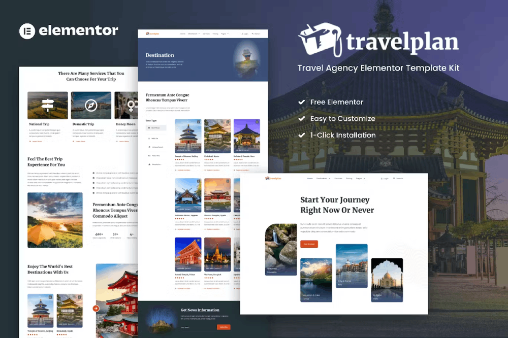Travelplan Elementor Template Kit 1 Travelplan Elementor Template Kit, Elementor Template Kit, Travelplan Elementor Template Kit - Free Download
