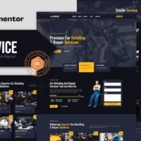 Travice - Car Detailing Service & Car Repair Elementor Template Kit, Elementor Template Kit, Travice Elementor Template Kit - Free Download