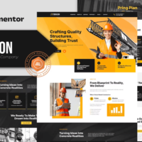 Trigon - Construction Elementor Template Kit, Elementor Template Kit, Trigon Elementor Template Kit - Free Download