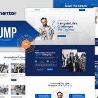 Triump - Life Coach & Motivator Elementor Template Kit, Elementor Template Kit, Triump Elementor Template Kit - Free Download