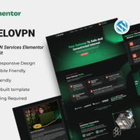 Velovpn – Proxy & VPN Services Elementor Template Kit, Elementor Template Kit, Velovpn Elementor Template Kit - Free Download
