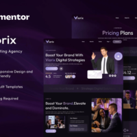 Viorix Elementor Template Kit, Elementor Template Kit, Viorix Elementor Template Kit - Free Download