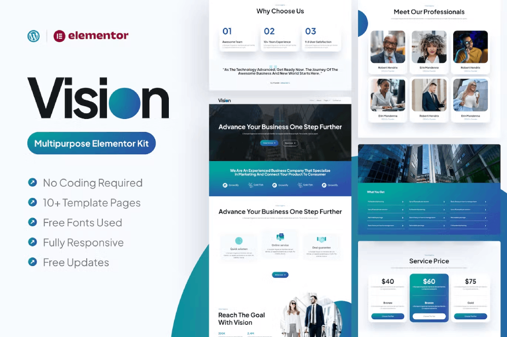 Vision elementor kit Elementor Template Kit 1 Vision Elementor Template Kit, Elementor Template Kit, Vision Elementor Template Kit - Free Download
