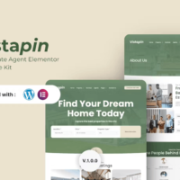 Vistapin - Real Estate Agent Elementor Template Kit, Elementor Template Kit, Vistapin Elementor Template Kit - Free Download