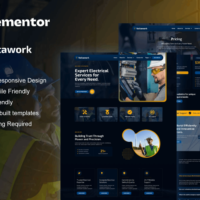 Voltawork - Template kit for electrical services Elementor Template Kit, Elementor Template Kit, Voltawork Elementor Template Kit - Free Download