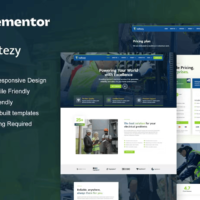 Voltezy - Template kit for Electrician Company Elementor Template Kit, Elementor Template Kit, Voltezy Elementor Template Kit - Free Download