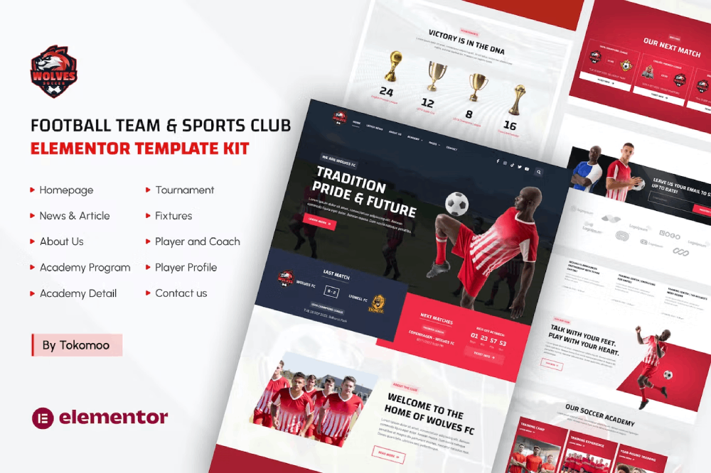Wolves Elementor Template Kit 1 Wolves Elementor Template Kit, Elementor Template Kit, Wolves Elementor Template Kit - Free Download