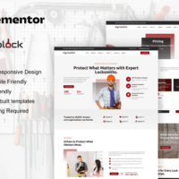 Workalock - Template kit for Locksmith Elementor Template Kit, Elementor Template Kit, Workalock Elementor Template Kit - Free Download