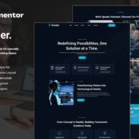 Xander - Tech Company Elementor Template Kit, Elementor Template Kit, Xander Elementor Template Kit - Free Download