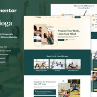Xioga - Yoga Wellness Elementor Template Kit, Elementor Template Kit, Xioga Elementor Template Kit - Free Download