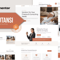 Yakutansi - Finance and Consulting Elementor Template Kit, Elementor Template Kit, Yakutansi Elementor Template Kit - Free Download