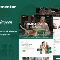 Yaqeen Elementor Template Kit, Elementor Template Kit, Yaqeen Elementor Template Kit - Free Download