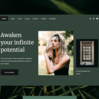 ADMTech Digital Store | Buy Digital Products Online - WordPress themes, plugins, HTML Templates, Elementor Template 2025 Kit, Shopify template, Software Subscription, Digital Bundle Online & More 7 Zala – Lifestyle Coaching Therapy FREE Template Elementor Template Kit Cover