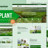 Zatplant - Hydroponic Garden and Horticulture Elementor Template Kit, Elementor Template Kit, Zatplant Elementor Template Kit - Free Download