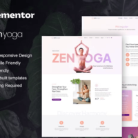 Zenyoga - Template kit for yoga studio Elementor Template Kit, Elementor Template Kit, Zenyoga Elementor Template Kit - Free Download